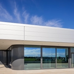 Gebäude, Dachterrasse, Aussenansicht